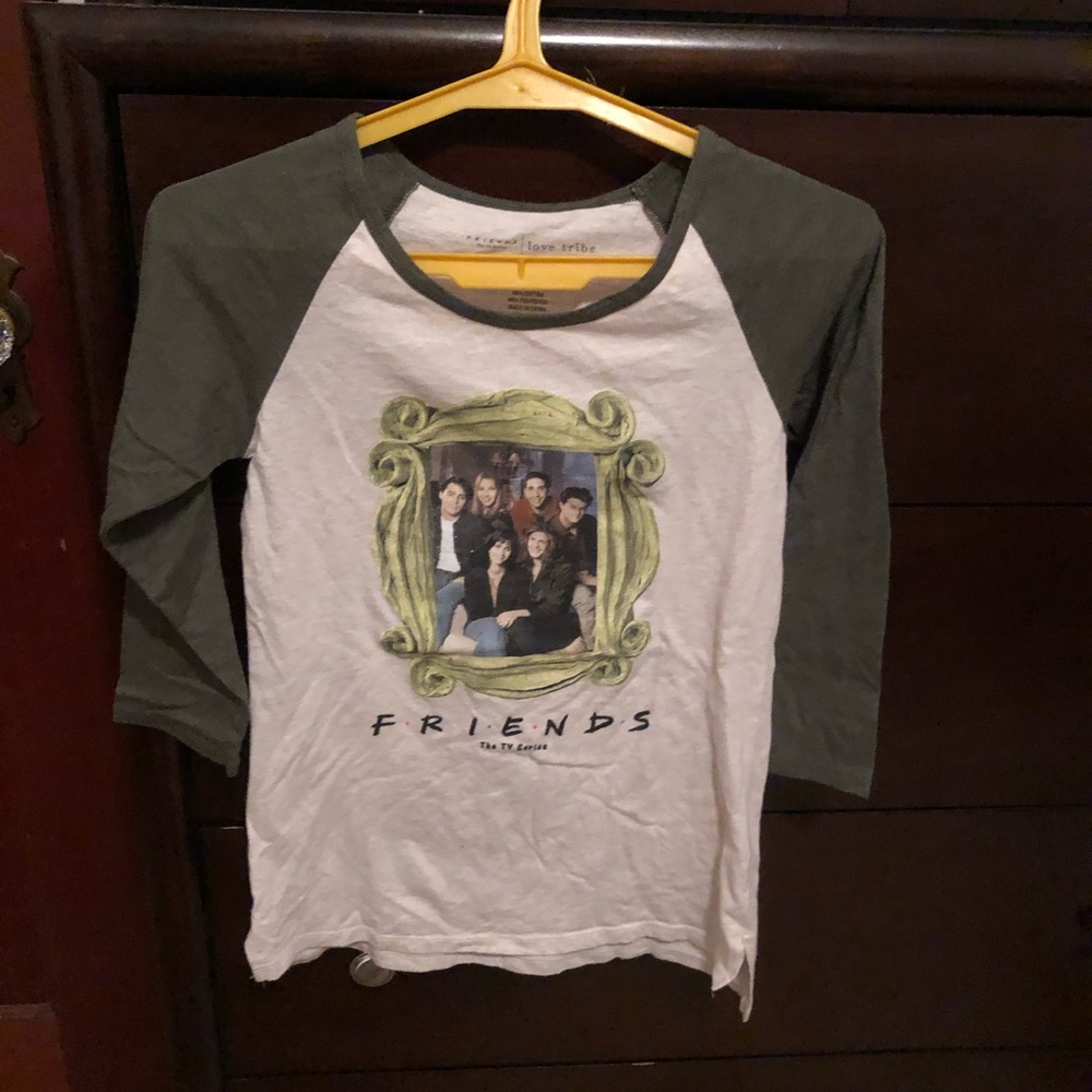 Friends baseball style tee shirt